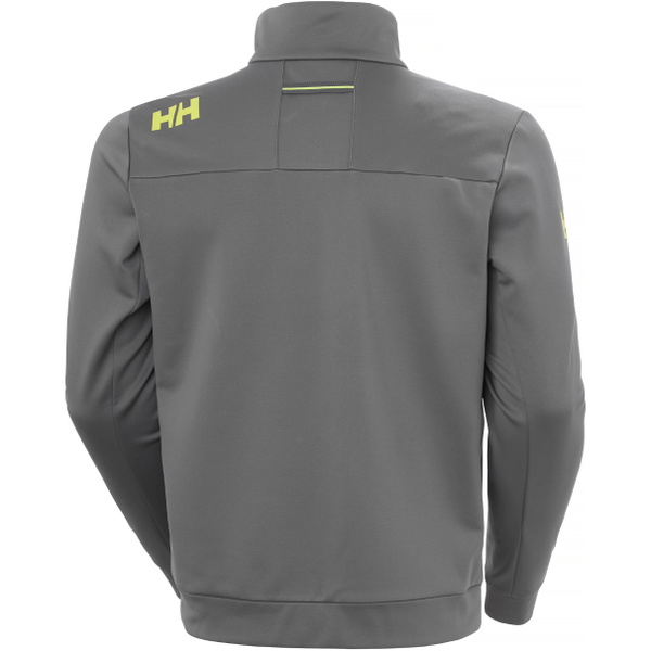 2026 Helly Hansen Mens Crew Fleece Jacket 34599 - Thunder Grey